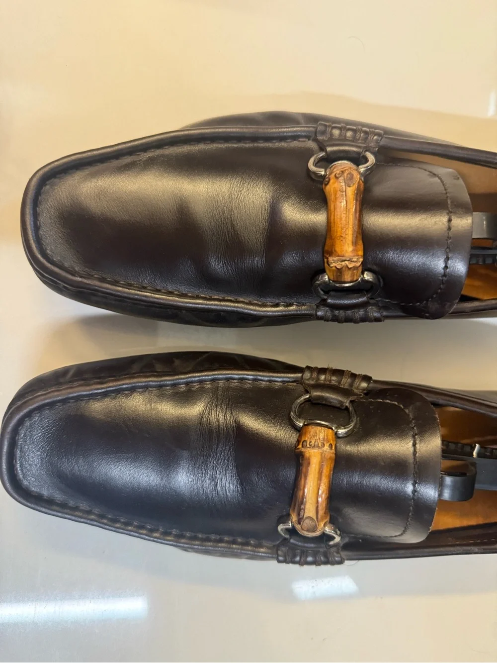 Gucci Bamboo Horsebit Loafers
